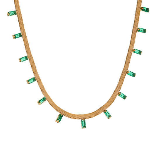 Ava Emerald Necklace